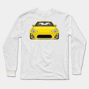 GT86 YELLOW Long Sleeve T-Shirt